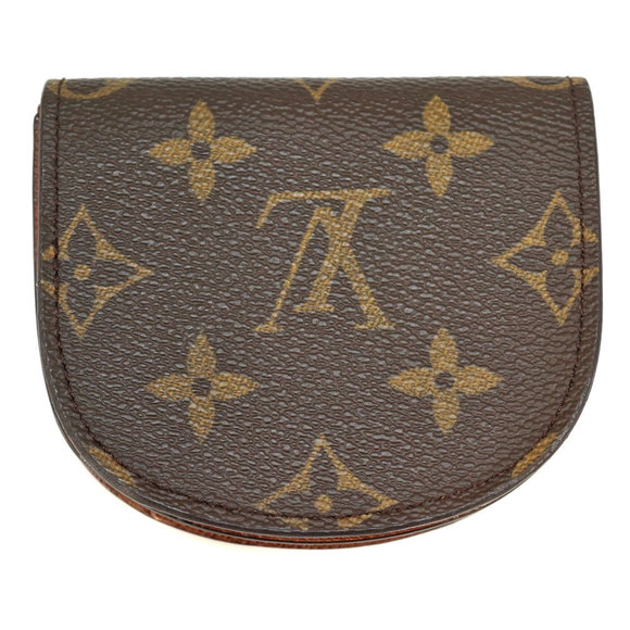 Louis Vuitton Case Brown Monogram Porte Monnaie Gousse - Picture 1 of 11